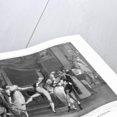 Dance mania, 1809 by Philibert Louis Debucourt