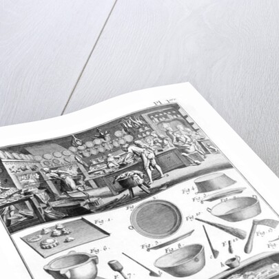 Cook, Pastrycook, Caterer, Seller of roast meat by French School