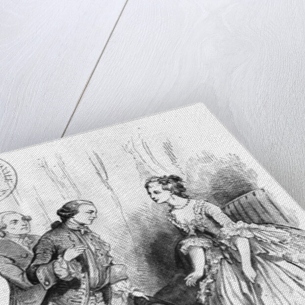 Illustration from 'L'Emile' by Jean-Jacques Rousseau published in 1851 by Pierre Gustave Eugene Staal