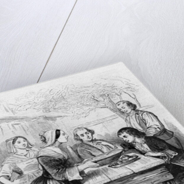 Illustration from 'L'Emile' by Jean-Jacques Rousseau published in 1851 by Pierre Gustave Eugene Staal