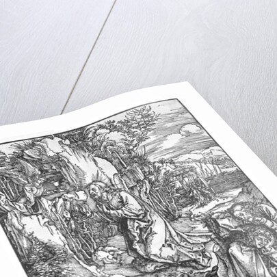 Jesus Christ on the Mount of Olives by Albrecht Dürer or Duerer