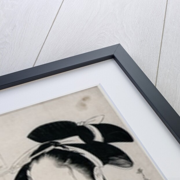 An impertinent woman by Kitagawa Utamaro