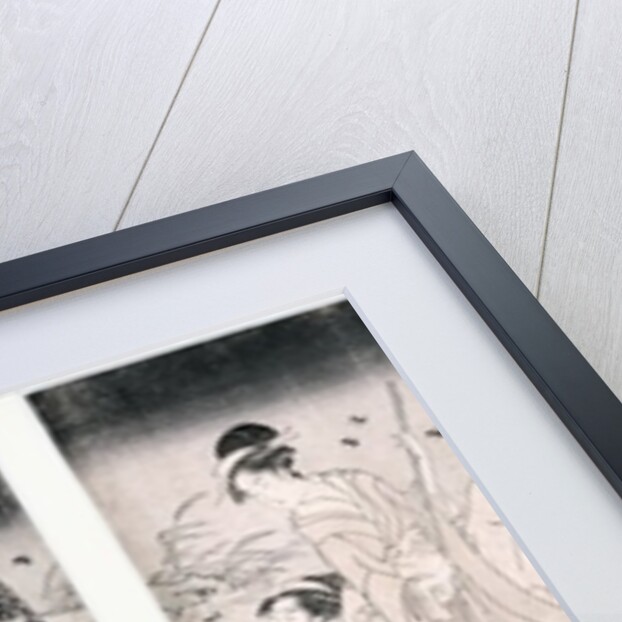 Hunting fireflies at nightfall, 1796-97 by Hosoda Eishi