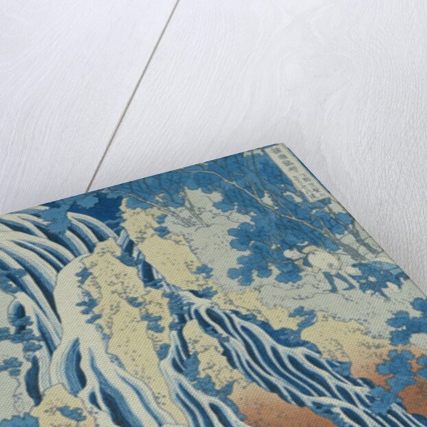 Kirifuri Fall on Kurokami Mount by Katsushika Hokusai