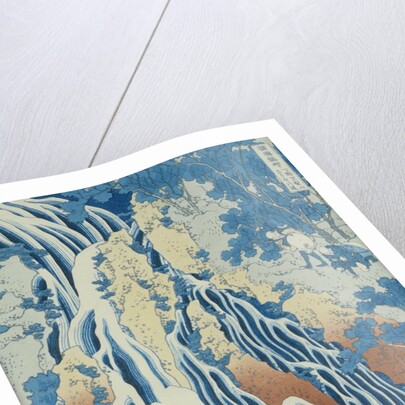 Kirifuri Fall on Kurokami Mount by Katsushika Hokusai