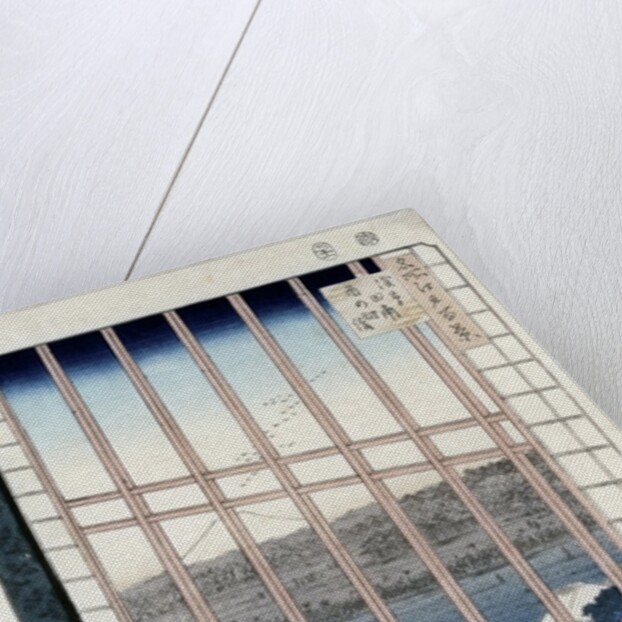 Asakusa Rice Fields during the festival of the Cock from the series 'Meisho Edo Hyakkei' 1861 by Ando or Utagawa Hiroshige