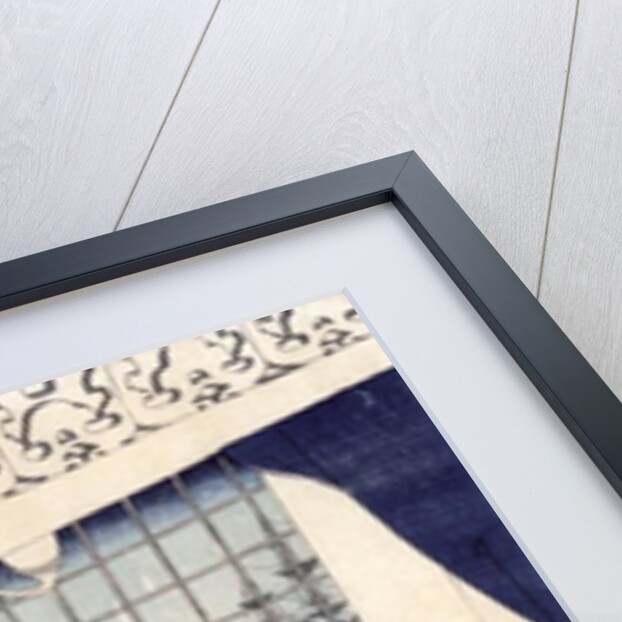 The salon of a house of foreign merchants at Yokohama, 1861 by Utagawa Sadahide