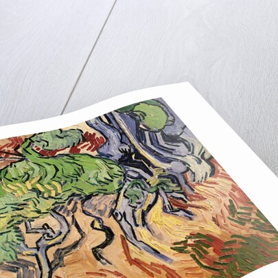Tree roots, 1890 by Vincent van Gogh