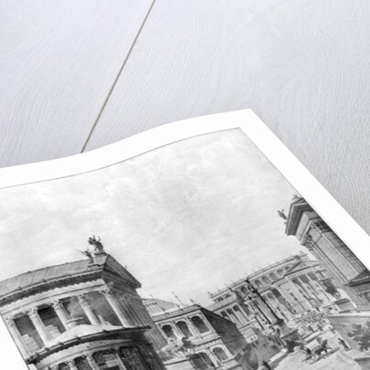 The Roman Forum of Antiquity, 1914 by Theodor Josef Hubert Hoffbauer