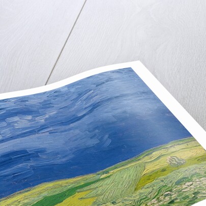 Wheatfields under thunderclouds, 1890 by Vincent van Gogh