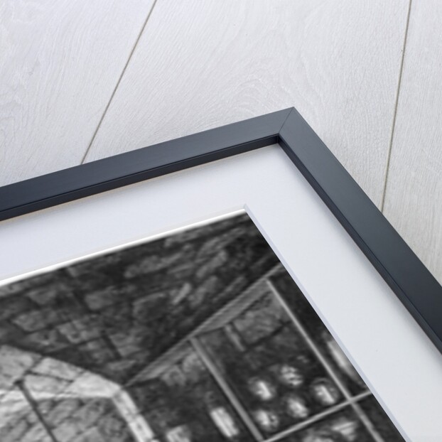 Basement of the Bank of France in Paris, 1897 by Louis Joseph Amedee Daudenarde