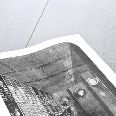 Safes at the Bank of France in Paris, 1897 by Louis Joseph Amedee Daudenarde