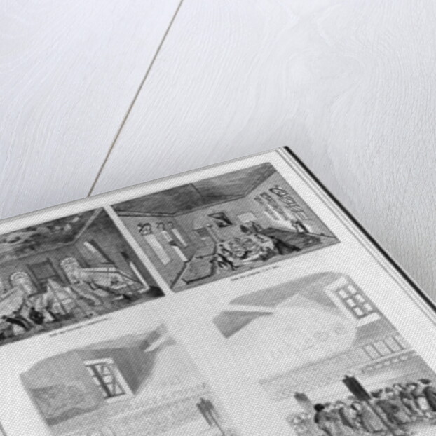 The foundling home by French School