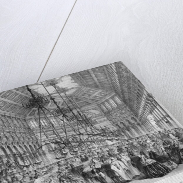 Interior of the 'Grand Cafe Parisien', Paris, 1856 by E. David