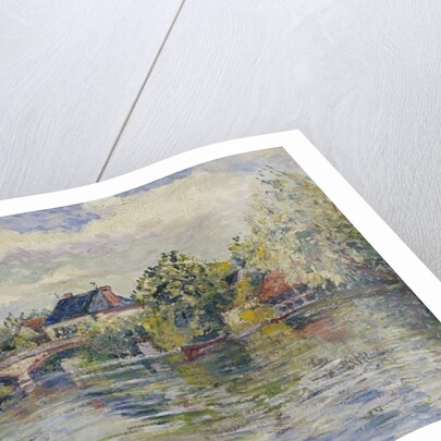 The Bridge of Garennes by Adolphe Clary Baroux