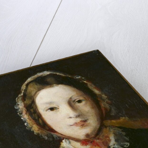 Young Woman with a Bonnet by English School