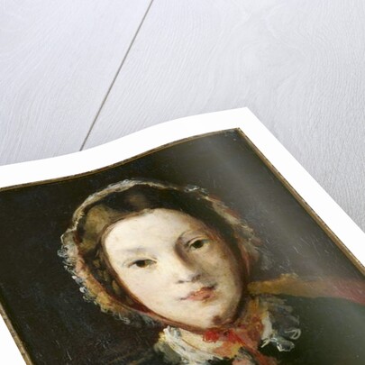 Young Woman with a Bonnet by English School