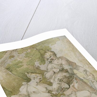 Mythological Scene by Bartholomaeus Spranger