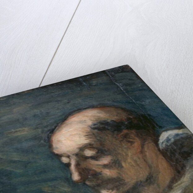 Monk Reading by Honore Daumier