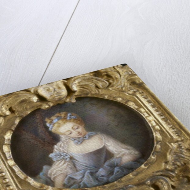 Portrait of a young woman by School French