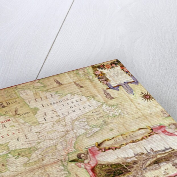 Map of Canada by Jean Baptiste Louis Franquelin