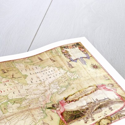 Map of Canada by Jean Baptiste Louis Franquelin