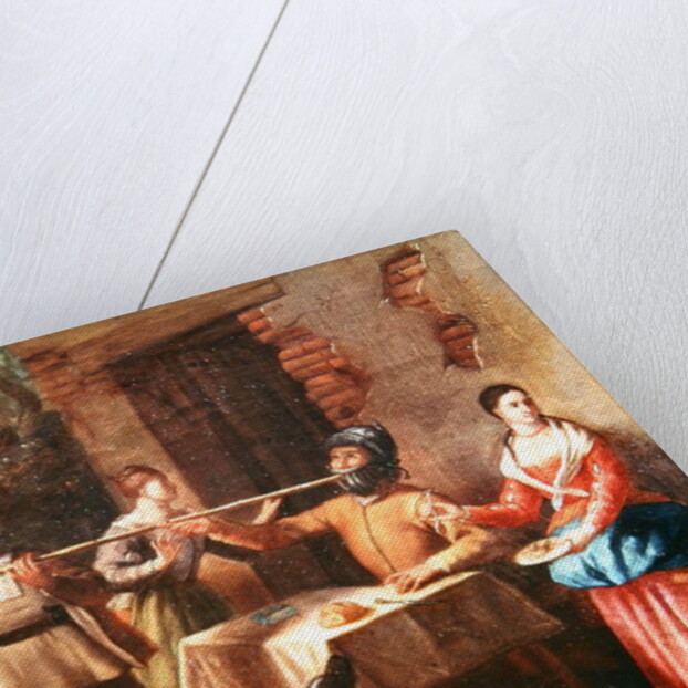 Don Quixote Drinking at an Inn by Cristobal Valero