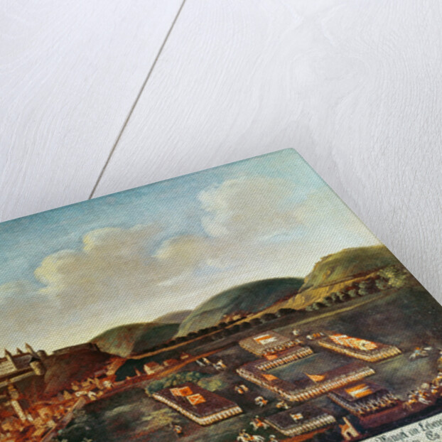 Arrival of the troops of General Georg Basta before Pressburg, 1606 by Anonymous