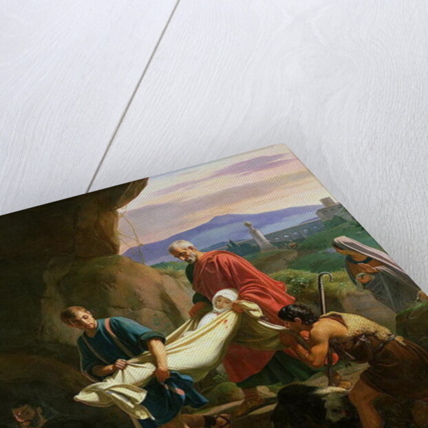 Funeral of a Young Martyr in the Catacombs of Rome, 1847 by Jean Victor Schnetz