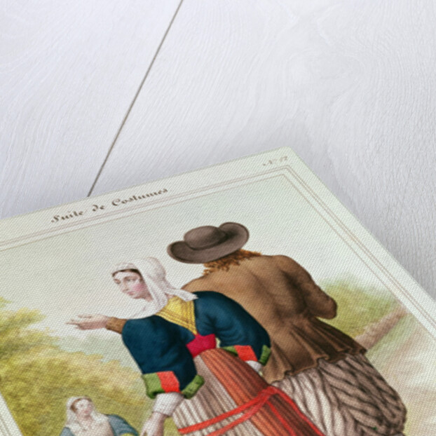 Peasants from Guerande by French School