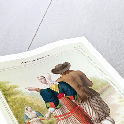 Peasants from Guerande by French School