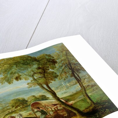 The Baptism of the Ethiopian Eunuch by St. Philip, 16th century by Lambert Sustris