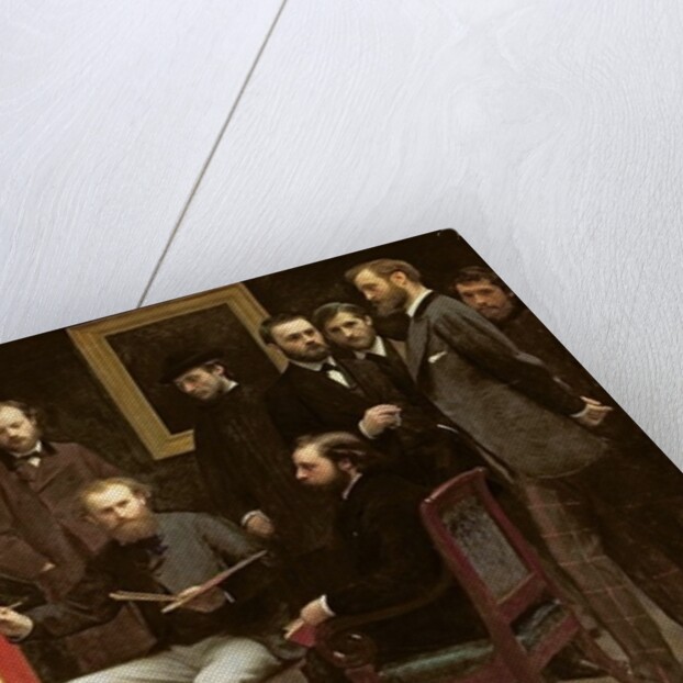 Studio at Batignolles, 1870 by Ignace Henri Jean Fantin-Latour