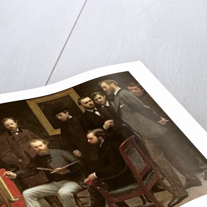 Studio at Batignolles, 1870 by Ignace Henri Jean Fantin-Latour