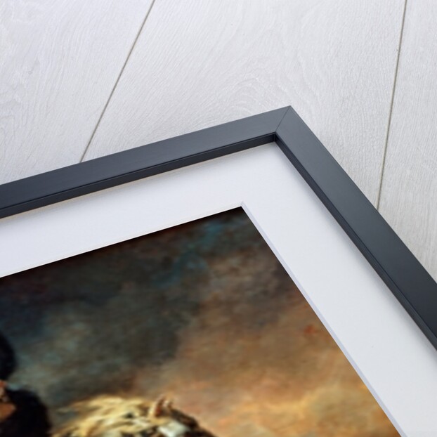 An Officer of the Imperial Horse Guards Charging, 1812 by Theodore Gericault