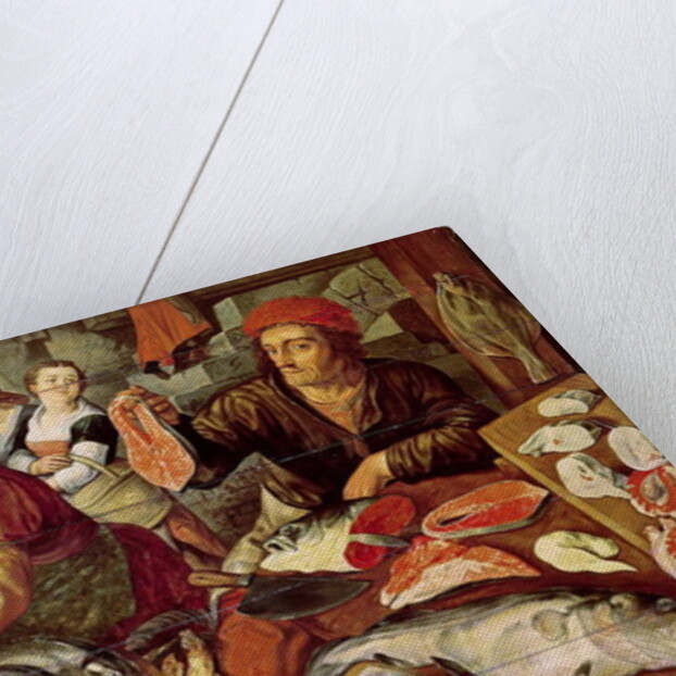 The Fish Market by Joachim Bueckelaer