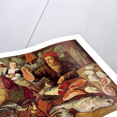 The Fish Market by Joachim Bueckelaer