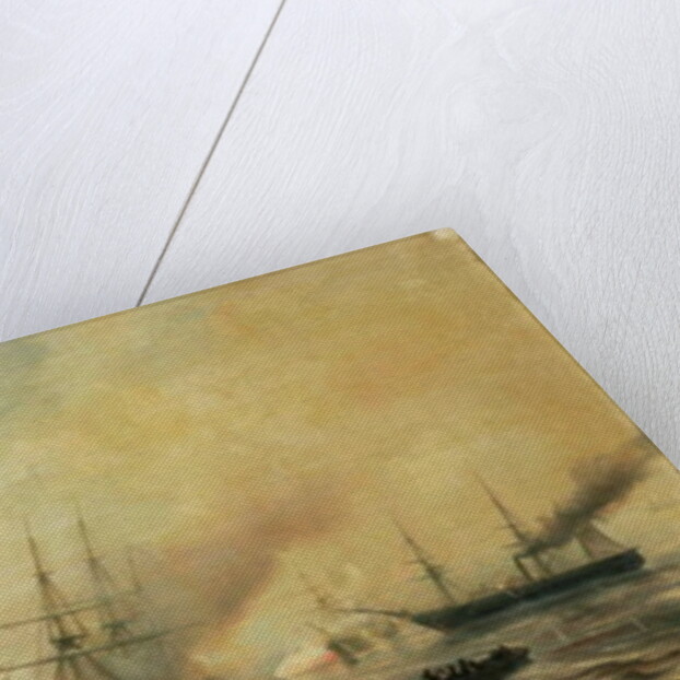 Bombardment of Sale, 26th November 1851, 1855 by Jean Antoine Theodore Gudin