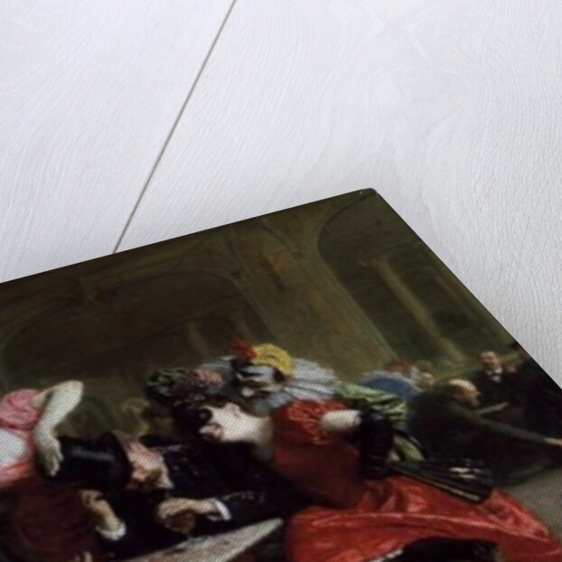 Le Carnival a l'Hotel Ferraille, 1901 by Remy Cogghe