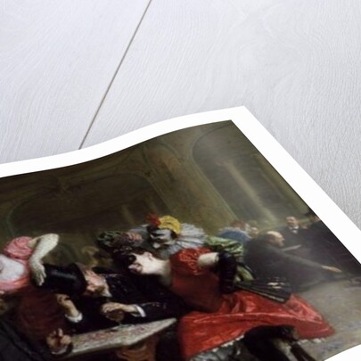 Le Carnival a l'Hotel Ferraille, 1901 by Remy Cogghe