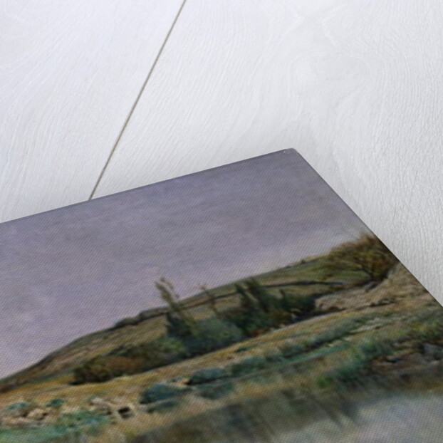 Shore of Lake Bourget by Adolphe Appian