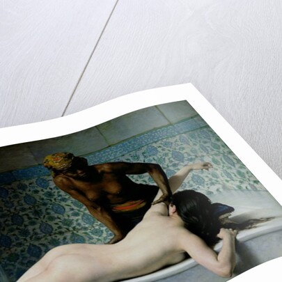 The Massage, 1883 by Edouard Debat-Ponsan