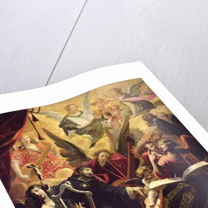 St. Nicholas of Tolentino with a Concert of Angels, 1650 by Ambroise Fredeau