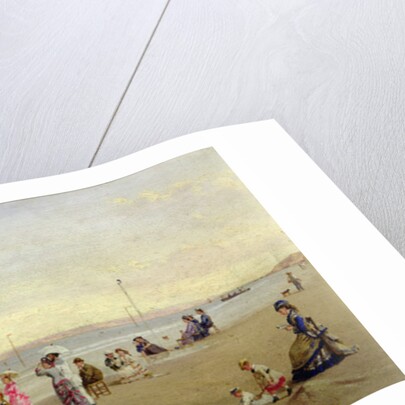 Seaside at Trouville by Henri Renard