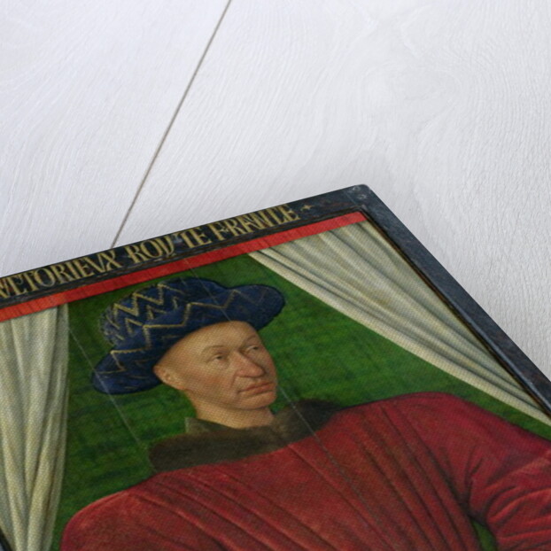 Portrait of Charles VII, c.1445-50 by Jean Fouquet