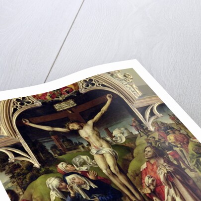 Christ on the Cross, the Holy Women and St. John the Evangelist by French School