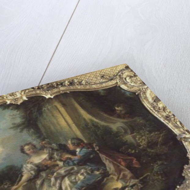 The Gallant Shepherd by Francois Boucher