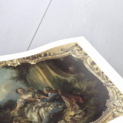 The Gallant Shepherd by Francois Boucher