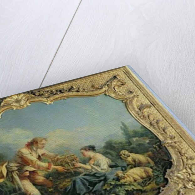 The Obliging Shepherd by Francois Boucher