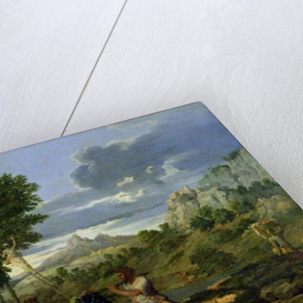 Autumn, or the Bunch of Grapes Taken from the Promised Land, 1660-64 by Nicolas Poussin